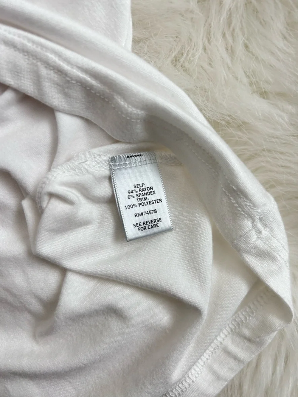 Cache White Lace Racerback Tank - Picture 5 of 7